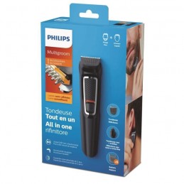 PHILIPS MG3730/15 Noir Tondeuse Barbe et Cheveux - Multistyle - 8 en 1 - Lames auto-affutées - vue emballage