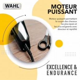 WAHL 20107.0460 Tondeuse cheveux Baldfader Filaire - Fonction effilage - vue endurance