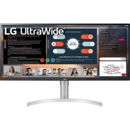 LG 34WN650 Ecran PC UltraWide 34'' UWFHD - Dalle IPS - 5ms - 75Hz - 2x HDMI / DP - FreeSync - vue de face