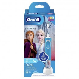 ORAL-B Brosse a Dents Électrique Kids Rechargeable - 1 Manche, 1 Brossette - 3 ans et plus - La Reine des Neiges - vue emballage