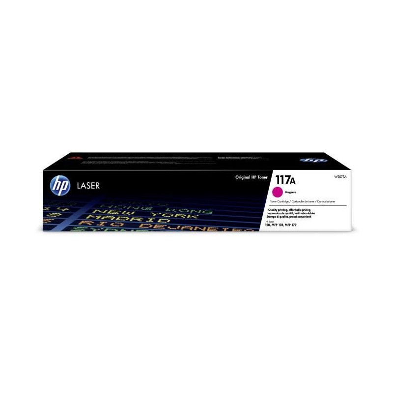 HP 117A Toner Laser Magenta authentique (W2073A) pour Color Laser 150, MFP178, MFP179