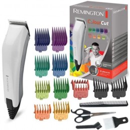 REMINGTON HC5035 Coffret Tondeuse Cheveux Homme Color Cut - 11 Sabots