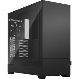 FRACTAL DESIGN Pop Silent Black Noir Boitier PC Moyen tour ATX (FD-C-POS1A-02) - vue de trois quart gauche