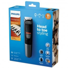 PHILIPS MG5730/15 Tondeuse a Barbe et Cheveux Serie 5000 Waterproof 11-en-1 - 80mn Autonomie - vue emballage