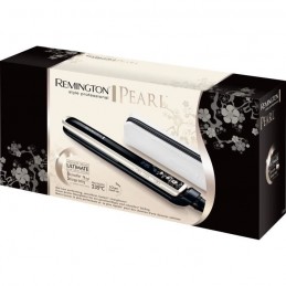 REMINGTON S9500 Fer à Lisser - 235° - Lisseur Pearl Plaques Souples XL avec Eclats de Perles - vue emballage