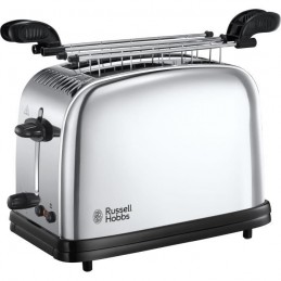 RUSSELL HOBBS 23310-57 Argent poli Toaster Grille-pain Victory - 1200W - 2 Fentes