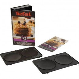 TEFAL XA801012 Lot de 2 Plaques Pancakes - Snack Collection