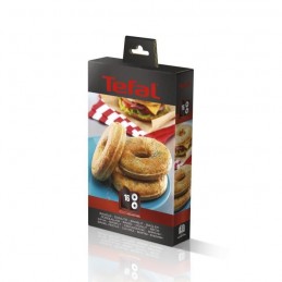 TEFAL XA801612 Lot de 2 plaques bagels - Snack Collection - vue emballage