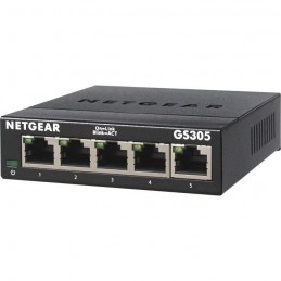 NETGEAR GS305-300PES Switch réseau 5 ports rJ45 Gigabit 10/100/1000 Mbps - Boitier métal