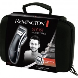 REMINGTON HC363C Coffret Cheveux Tondeuse Lames Advanced Ceramic, Auto-Affûtées, Auto-Lubrifiées, Anti Irritations - vue sacoche