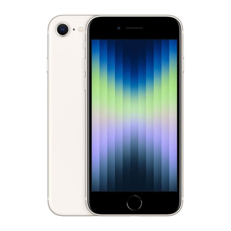 APPLE iPhone SE 5G Blanc écran 4.7'' - 64Go - iOS 15