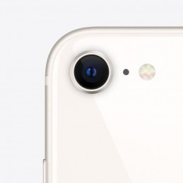 APPLE iPhone SE 5G Blanc écran 4.7'' - 64Go - iOS 15 - vue zoom capteur optique