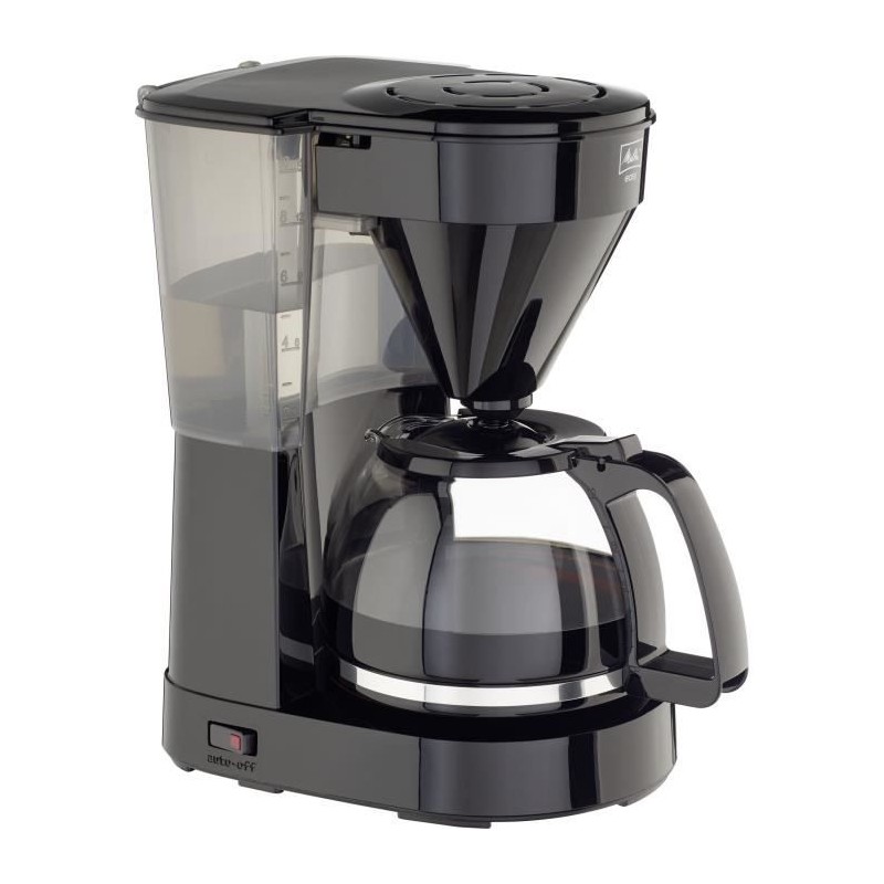 MELITTA Easy II 1023-02 Noir - Cafetière filtre 15 tasses 1.25L - 1050W