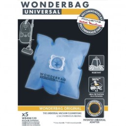 ROWENTA WB406120 Boite de 5 sacs microfibre aspirateur Wonderbags original - vue emballage