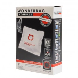 ROWENTA WB305120 Boite de 5 Sacs aspirateur Wonderbags Compact - vue emballage