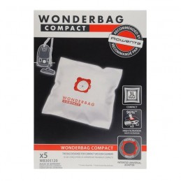 ROWENTA WB305120 Boite de 5 Sacs aspirateur Wonderbags Compact - vue emballage de face