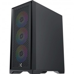 XIGMATEK Lux S Noir Boitier PC ATX Moyen Tour (EN48281) - vue de trois quart