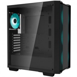 DEEPCOOL CC560 Noir Boitier PC ATX Moyen Tour (R-CC560-BKGAA4-G-1) - vue de trois quart