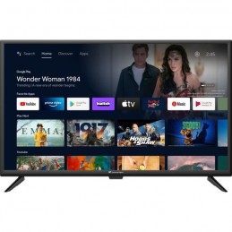 CONTINENTAL EDISON TV 32'' (80cm) HD Android TV - 3x HDMI - WiFi, Bluetooth - Noir - vue de face