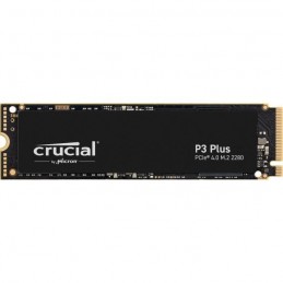 CRUCIAL P3 Plus 2To SSD PCIe 4.0 NVMe M.2 2280 (CT2000P3PSSD8) - vue de dessus