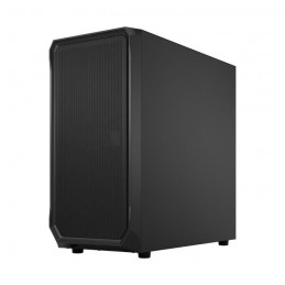 FRACTAL DESIGN Focus 2 Black TG Clear Tint Boitier PC Moyen tour ATX - vue de trois quart droit