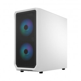 FRACTAL DESIGN Focus 2 RGB Blanc Boitier PC Moyen tour ATX - vue de trois quart