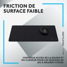 LOGITECH G440 Noir Tapis de souris gaming 340 x 280 x 5 mm (943-000792) - vue friction de surface faible