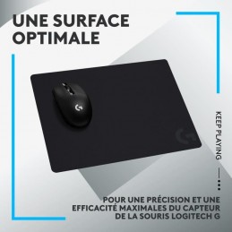 LOGITECH G440 Noir Tapis de souris gaming 340 x 280 x 5 mm (943-000792) - vue surface optimale