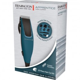 REMINGTON HC5020 Bleu Tondeuse cheveux Apprentice - 10 accessoires - Lames acier inoxydables - vue emballage