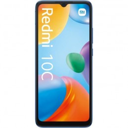 XIAOMI REDMI 10C 4G Bleu Océan Smartphone 6.71'' - RAM 4Go - Stockage 64Go - MIUI 13 - vue de face