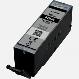 CANON PGI-580PGBK Noir Cartouche d'encre XXL (1970C001) pour Pixma TR8550, TS6250, TS9551