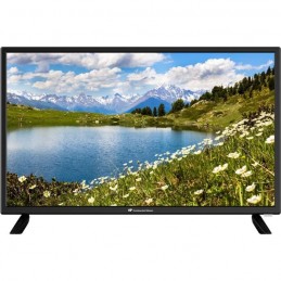 CONTINENTAL EDISON CELED2422B7 TV LED 24'' (60 cm) HD DVBT-C/T2 - 1x HDMI - 1x USB - vue de face