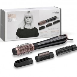 BABYLISS PERFECT FINISH AS126E Brosse soufflante 1000W - 2 températures + Air frais - Fonction ionique - vue de trois quart