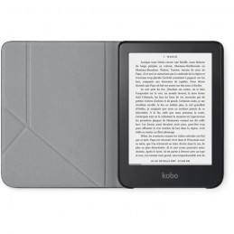 KOBO Etui Noir pour liseuse Kobo Clara 2E - vue ouvert en situation