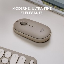 Logitech M350 Sand Souris sans fil M350 - nano récepteur USB (910-006751) - vue moderne