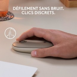 Logitech M350 Sand Souris sans fil M350 - nano récepteur USB (910-006751) - vue discret