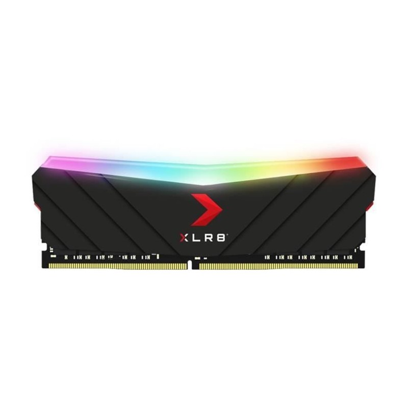 PNY 8Go DDR4 (1x 8Go) XLR8 Gaming EPIC-X RGB RAM DIMM 3200MHz CL16 (MD8GD4320016XRGB) - vue de face