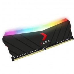 PNY 8Go DDR4 (1x 8Go) XLR8 Gaming EPIC-X RGB RAM DIMM 3200MHz CL16 (MD8GD4320016XRGB) - vue de 3/4