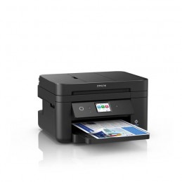 EPSON Workforce WF-2960DWF Imprimante Jet d'encre Multifonction - USB, LAN, WiFi - vue de trois quart gauche