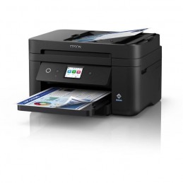 EPSON Workforce WF-2960DWF Imprimante Jet d'encre Multifonction - USB, LAN, WiFi - vue de trois quart droit