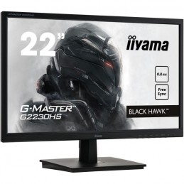 IIYAMA G-Master Black Hawk G2230HS-B1 Ecran PC Gamer 22'' FHD - Dalle TN - 75Hz - VGA, HDMI, DP
