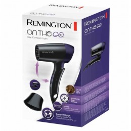 REMINGTON D2400 Sèche-Cheveux Voyage 1400W On The Go, Poignée Pliable, Compact Facile a Transporter - vue emballage