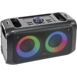 PARTY STREET2 Enceinte portable 100W - Batterie - Bluetooth - Effet lumineux LED - vue C