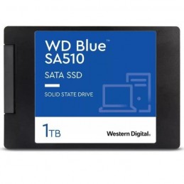 WESTERN DIGITAL 1To SSD WD Blue SA510 SATA 2.5'' 7mm (WDS100T3B0A) - vue de dessus