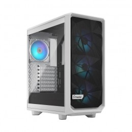 FRACTAL DESIGN Meshify 2 Compact RGB Blanc TG Boitier PC Moyen Tour ATX - vue de trois quart