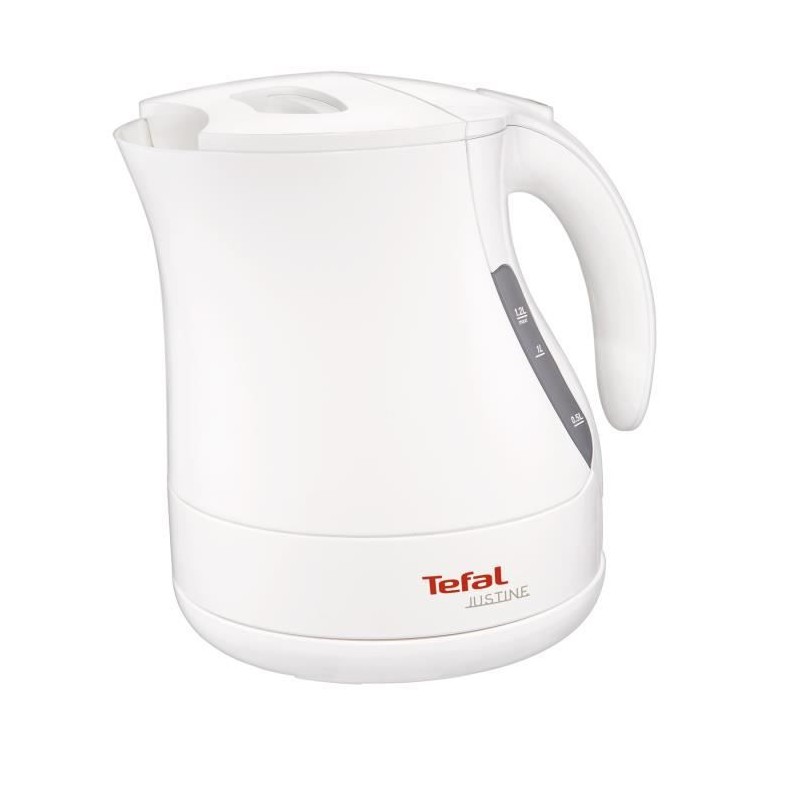 TEFAL BF512011 Justine Blanc Bouilloire électrique 1.2L - 2400W - Base pivotante 360°