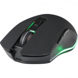 THE G-LAB KULT HELIUM Noir RGB Souris Gaming Sans Fil 3200dpi - vue de trois quart