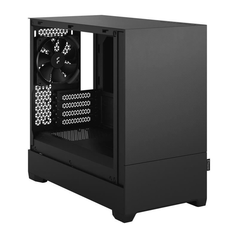 FRACTAL DESIGN Pop Mini Silent Noir Solid Boitier PC Micro ATX (FD-C-POS1M-01)