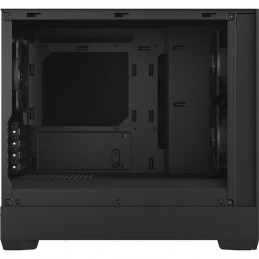 FRACTAL DESIGN Pop Mini Silent Noir Solid Boitier PC Micro ATX (FD-C-POS1M-01) - vue de profil