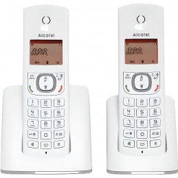 ALCATEL F530 Duo Gris Téléphone sans fil DECT sans répondeur